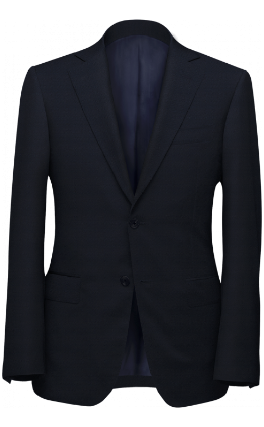 Classic Navy Wool Suit