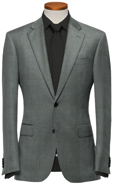 S120s Green-grey Wool Suit